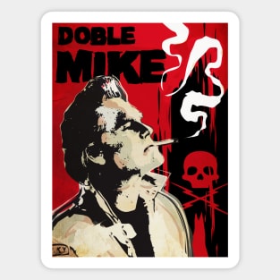 Doble Mike art print Magnet